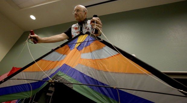 Kids get handle on kites